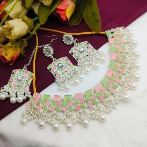 প্যাস্টেল কুন্দন সেট